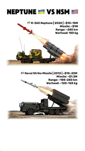 Neptune vs NSM — Power or Precision?
