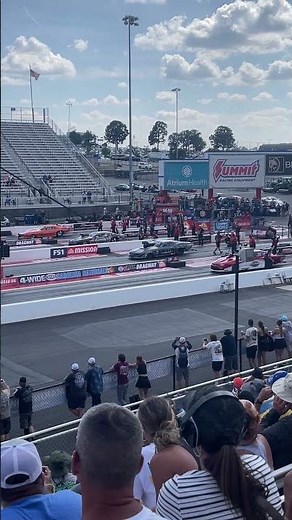 Michael Stavrinos vs Dmitry Samorukov 🚀 Pro Mod Launch ⚡ NHRA 4-Wide Nationals Round 2