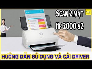 Instructions for using and installing the HP Scanner Pro 2000 s2 driver for Windows 10 and Window...