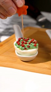 14K views · 115 reactions | 6 Festive Spoon Appetizer recipes - Creative Holiday Party Ideas A new version of the classic stuffed egg with spices. It's a delicious appetizer or a perfect snack! Quick and easy, they're sure to impress your guests. #recipeoftheday #recipeideas #partysnacks #appetizer #yummy | Nat Ura | Facebook