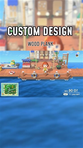 Custom design wood plank!part 3 to my design series. #animalcrossing #acnh #games #gaming #gameplay
