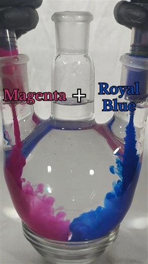 Magenta + Royal Blue = MAGIC 😱💙 #colors #trending #satisfying #relaxing #new #yt #art #4k #aesthetic
