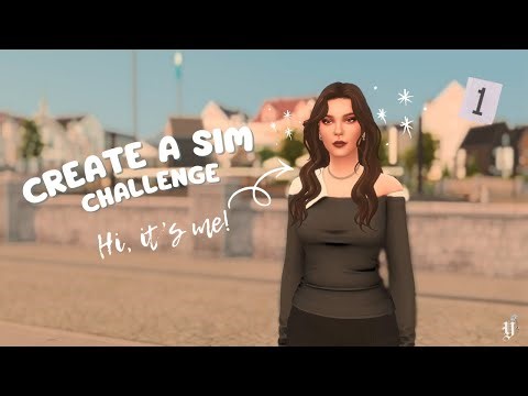1 | Sims 4 CAS kihívás - Simsself - Ismerjetek meg! 👩🏻