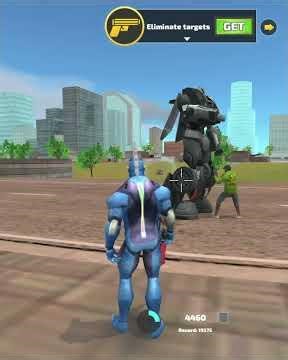Rope Hero Vice Town (Sword Mafia Gang Fight Police Robot Car) Rope Hero Fight on Sea Bridge #shorts