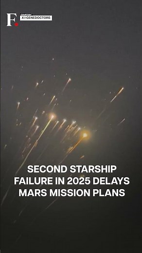 SpaceX Starship Rocket Explodes Mid-Air, Rains Debris Over Caribbean | Subscribe to Firstpost | N18G
