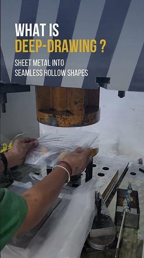 What Is Deep-Drawing? Where Precision Takes Shape #deepdrawing #metalforming #shorts