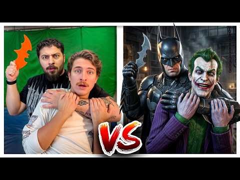 Trying Batman Arkham Takedowns in Real Life
