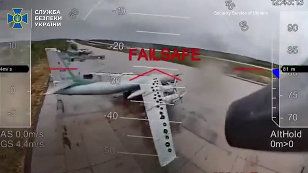 Ukraine shares more explosive, longer footage of Operation Spiderweb on Russian aviation