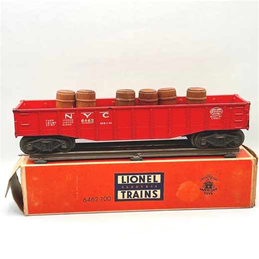 Postwar Lionel 6462-100 Gondola Car - Etsy