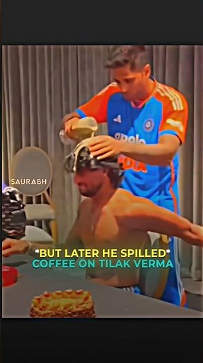 Birthday Boy Tilak Verma..🔥🤣#cricket​​ #shortsvideo​​ #shorts​​ #viralshorts