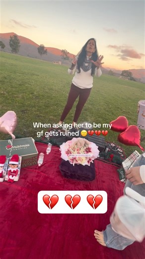 Romantic Proposal RUINED #relationship