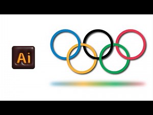 How to create Olympic Logo in Adobe Illustrator