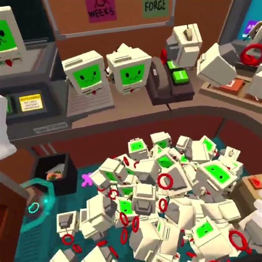 FIVE. HUNDRED. JOBBOT. #jobsimulator #vr