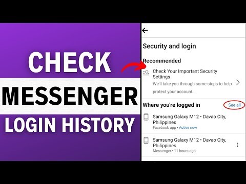 How to Check Login History on Facebook Messenger on Mobile