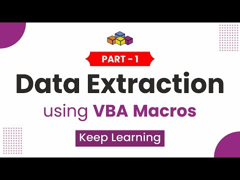 DATA EXTRACTION USING VBA MACROS