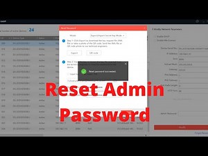 Hikvision IP Camera Password Reset Using SADP Tool