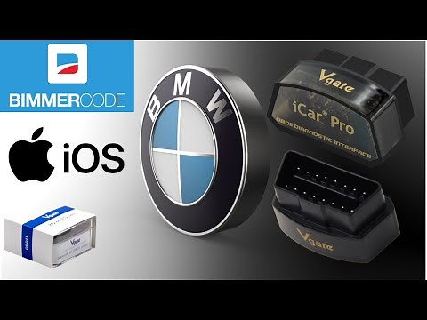 Vgate V-link iCar Pro OBD II Android iOS diagnostic tool on BMW 5 series BimmerCode free version App
