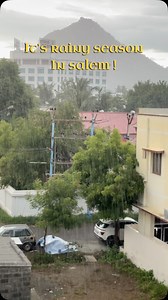 🌧️ A peaceful rainy evening drapes Salem in its magical charm! ☔✨ #SalemRains #RainyVibes #EveningBliss #MonsoonMagic #SalemDiaries #NatureLovers #RainInSalem #CloudyEvening #TamilNaduWeather | Smart Salem