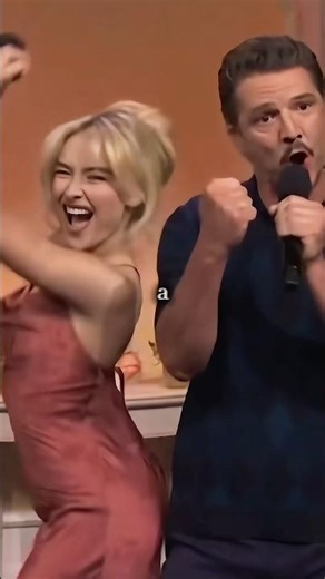 Pedro Pascal Squatted Infront of Sabrina Carpenter during SNL Skit! 😳🤯 #sabrinacarpenter #snl