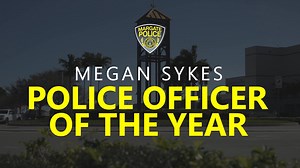 Margate Police Detective Megan Sykes, who was named Officer of the Year for 2024, works in the SVU, focusing on crimes against children. She's smart, dedicated, and determined to seek justice. Thank you, on behalf of #OurMargate! | Margate Police Department