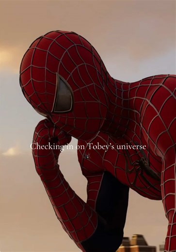 checking in on tobeys Spider-Man universe 🤟🕷️ #spiderman #spiderman2 #tobeymaguire #spidermangame #spidermanedit