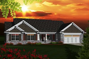 Craftsman Plan - 1,928 Square Feet, 3 Bedrooms, 2.5 Bathrooms | Floor Plan #1020-00261 | America's Best House Plans