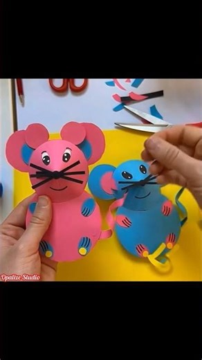 Paper Mouse Make. #paper #mouse #shorts #foryou