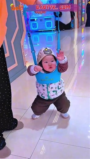 Want safer and easier walking practice? Choose our Baby Walking Harness #babywalking