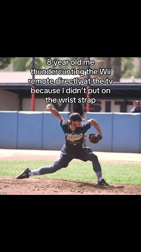 Throwing Wii Remote Mishap: Relatable Childhood Memories