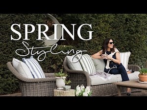 STYLING TIPS FOR SPRING IN YOUR HOME AND GARDEN FROM A TOP INTERIOR DESIGNER