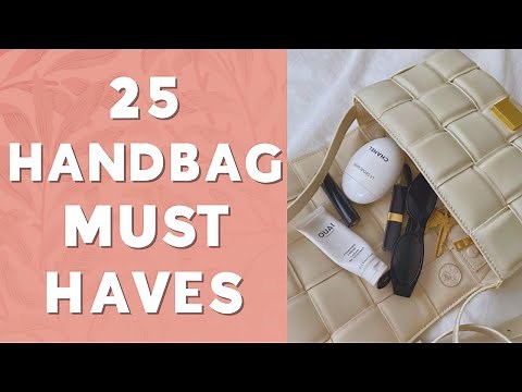 Items Every Woman Should Carry In Her Bag | Handbag Essentials