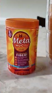 Metamucil Challenge How to drink it