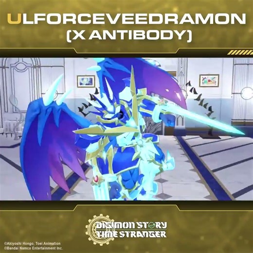 ULFORCEVEEDRAMON (X ANTIBODY) DIGIMON STORY TIME STRANGER! #digimonstorytimestranger #digimon #games