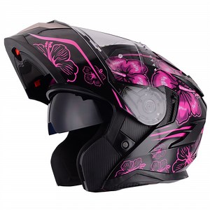 [Hot Item] Motorcycle Modular Full Face Helmet for Women with DOT Certification