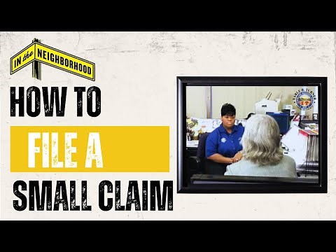How to file a Small Claim in Cleveland Municipal Court