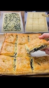 I regret I ever came across this recipe. I brought it to a work potluck a while back and now everyone insists that I bring it every time! I think I'm on the hook for good. I love this quick & easy recipe and it’s a treat for Beginners.... Must express something to keep getting my recipes.... Thank you FULL RECIPE Spinach and Cheese Puff Pastry Squares Ingredients: Full Recipe in comment 💬👇 | Easy Recipes