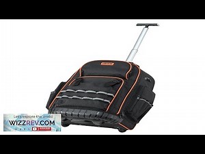 VEVOR Rolling Tool Backpack 72 Pockets Heavy Duty Roller Tool Bag on Review
