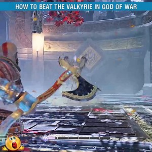 How to Beat The Valkyrie in God of War (PC 1080P at 60fps) | PC Games