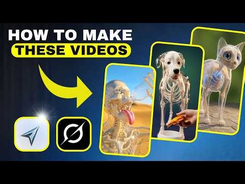 How to make Skeleton AI Videos (NEW Flowchart Method)