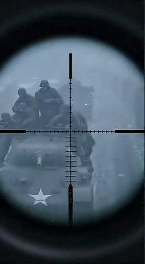 The German Sniper One Shot Took Out the Tank Leader – WW2