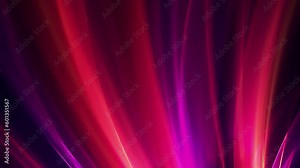 Abstract Wave Curves - Looping Video Background with Dynamic Light Effects Stock Video