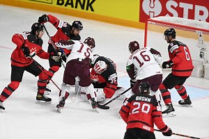 Latvia starts World Ice Hockey Championship with dream win over Canada