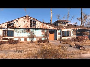 Fallout 4 Building Tips - Repairing Sanctuary Roofs -PS4 No Mods