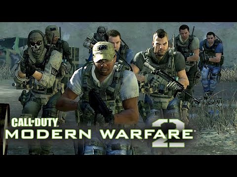 Favela Raid with Task Force 141 NPCs! - Modern Warfare 2 Special Ops (O Cristo Redentor)