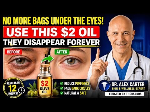 Eye Bags Gone Overnight? 😱 $2 Oil That Works