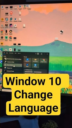 Window 10 Change Language #Windows10ChangeLanguage #Windows10 #WindowsTips #WindowsTutorial