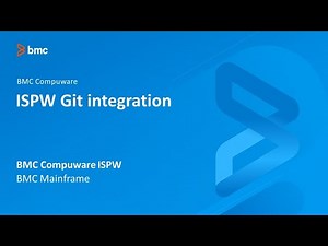 BMC Compuware ISPW - ISPW Git integration