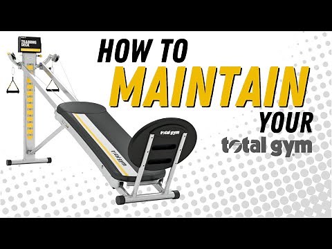 How To Clean & Maintain Your Total Gym: What To Do (& What To Look For)