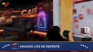 12K views · 138 reactions | MADURO PARTIES TO “PEACE” WHILE HIS ARMY MOBILISES MILLIONS Oddly… President Maduro appeared on National TV in Venezuela dancing, djing and vibing to his “Peace not War” song, in a disco like studio setting. At the very same time, his government was swearing in 5,600+ new troops and mobilising millions within the Bolivarian militia, peace messaging on screen, mass mobilisation off screen. | Pearce Robinson | Facebook