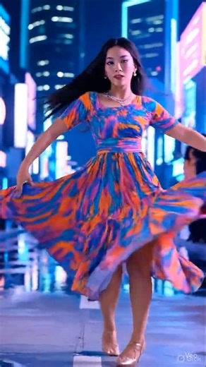 Salsa Meets Flamenco Under the Neon Lights 💃✨